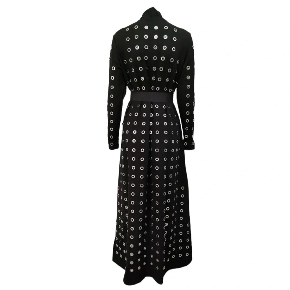 Runway Long Grommet Duster Jacket - Picture 9 of 11